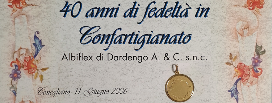 PREMIO 40ANNI NEL 2006